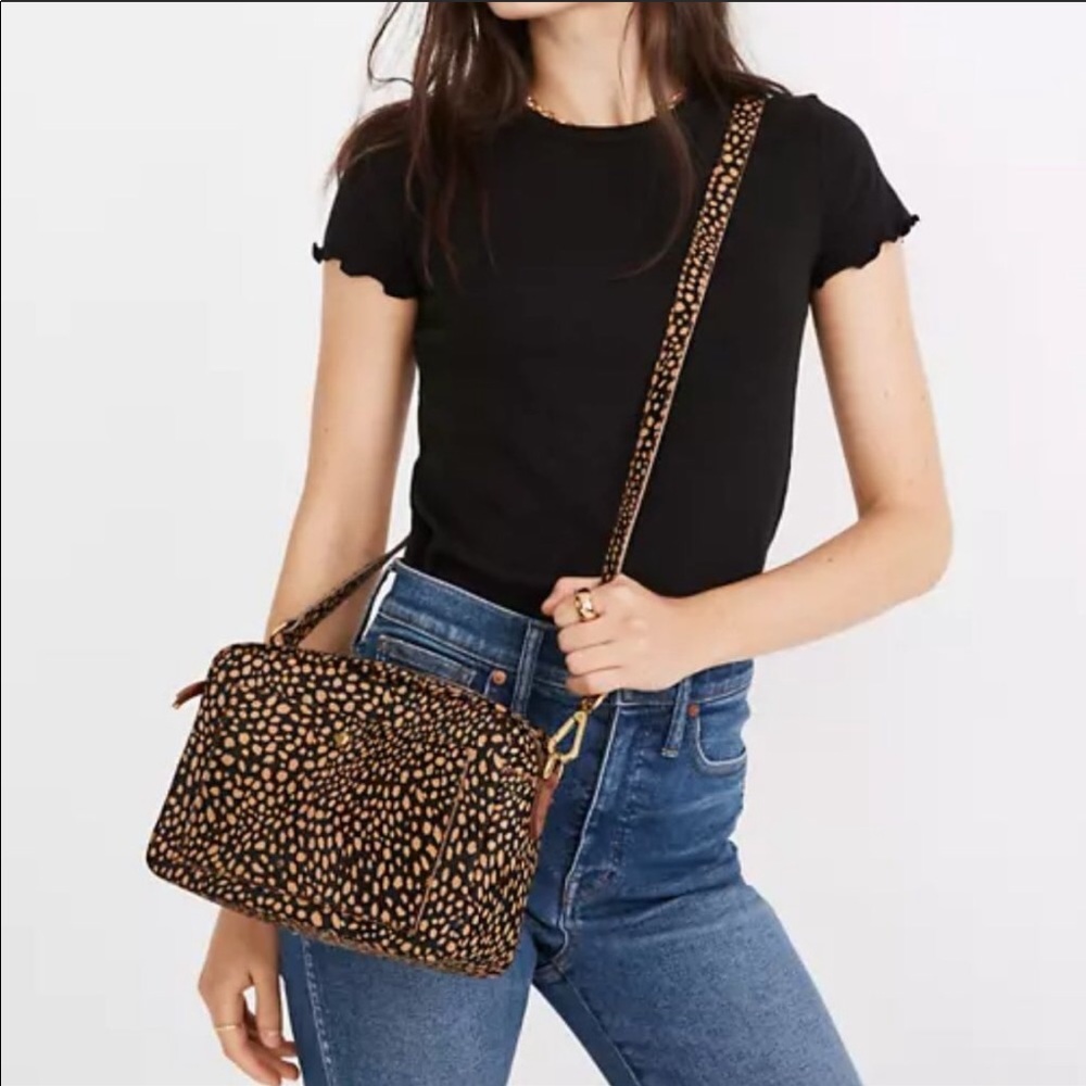 Madewell calf hair bag